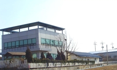 BAESUNG IGARASHI Co., Ltd. ＜Korea: Asan Factory＞ Exterior of the company building